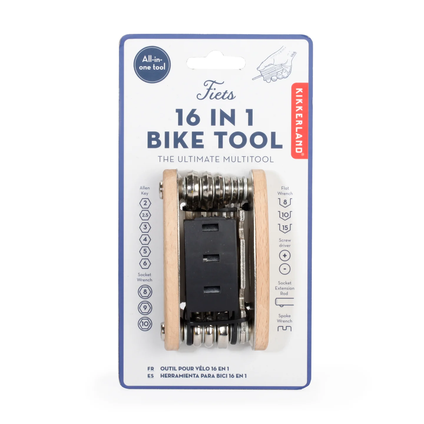16 in 1 bike tool by Kikkerland