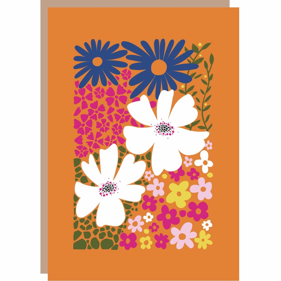 Petunia's card by happy street secret garden collection