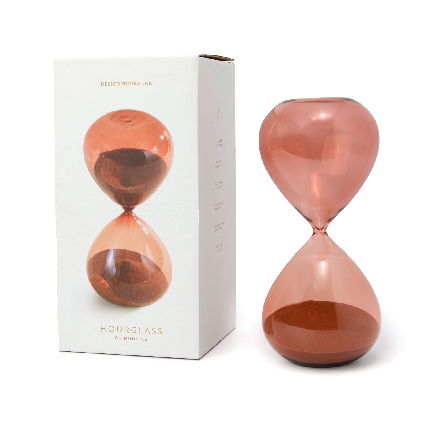 hourglass terracotta ombre 60 minutes by designworks collective