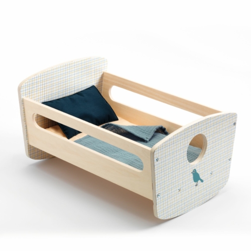 Poméa Rocking Bed Craddle Blue Night by djeco