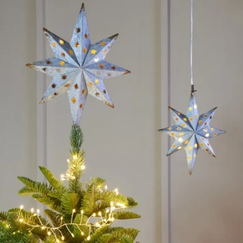 LEd Star Ornament by Lightstyle London