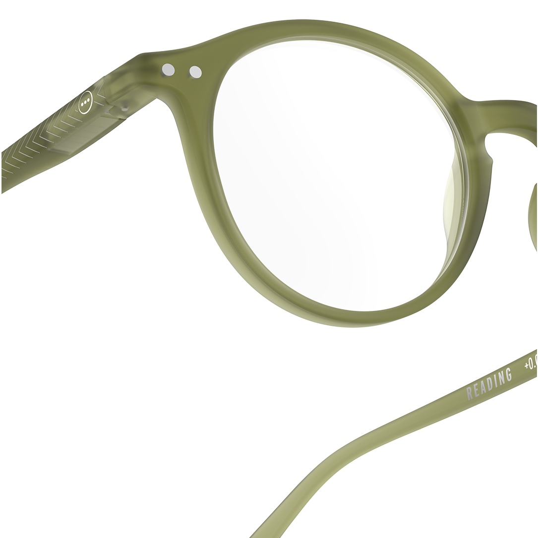 fashion reading glasses frame D tailor green velvet club aw23 by izipizi