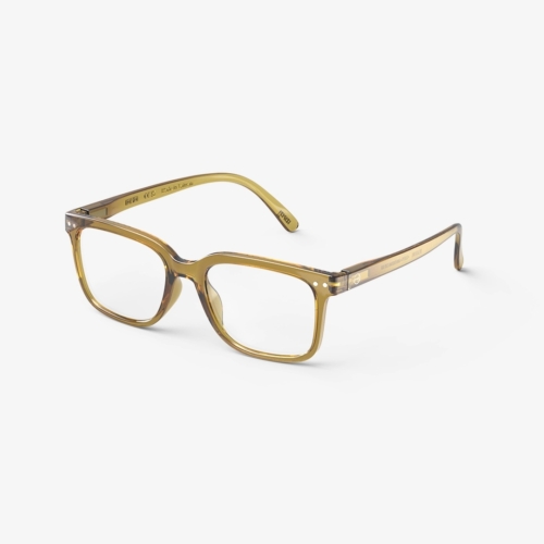 fashion reading glasses frame L golden green by izipizi