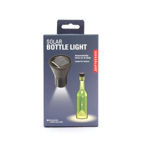 solar bottle light by kikkerland