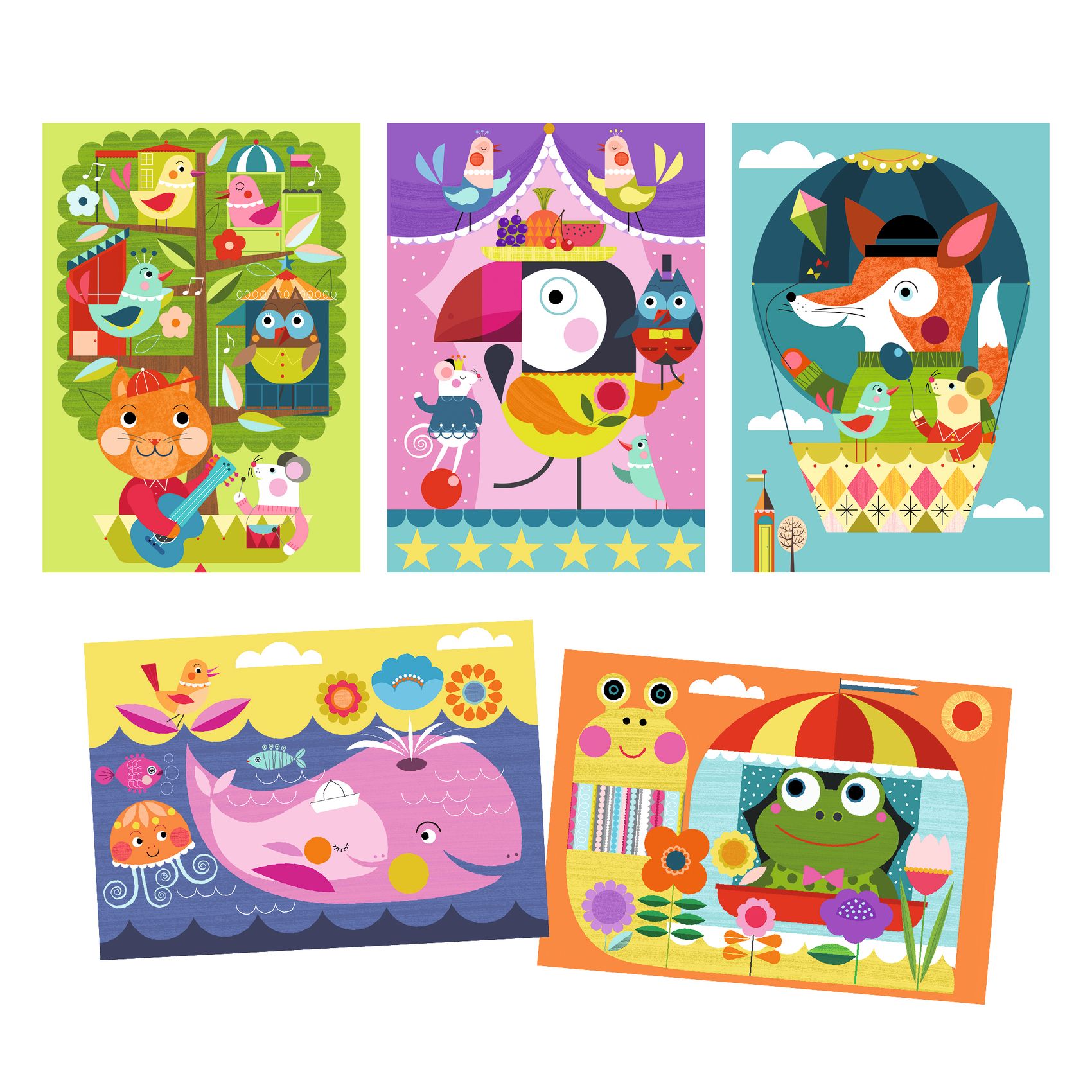 scratch cards for little ones by djeco