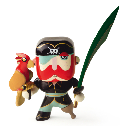Pirate Sam Parrot arty toys by djeco
