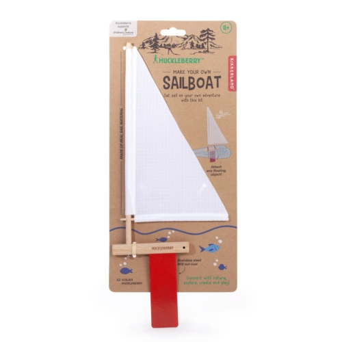 Huckleberry Make Your Own Sailboat by Kikkerland