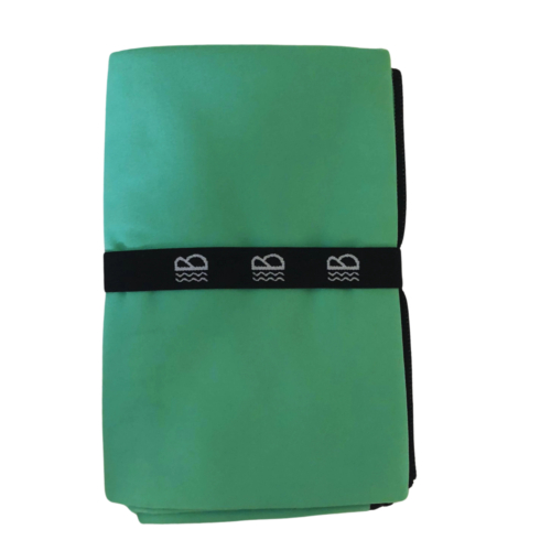 Extra large microfibre towel sea green by Brighton Water Shoes