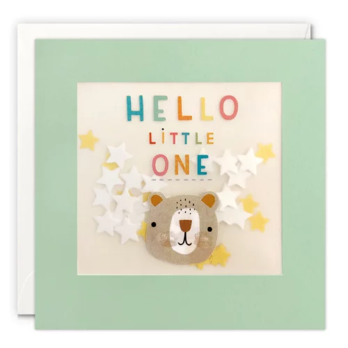 new baby bear card by james ellis