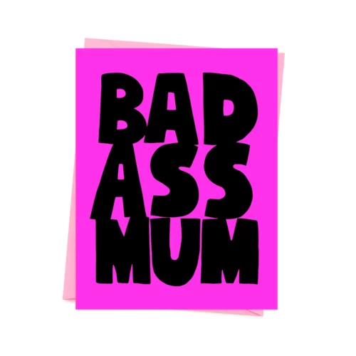 bad ass mum card by 1973