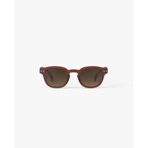 sunglasses mahogany frame c by izipizi SS24