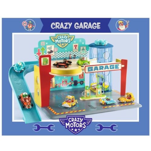 crazy garage by djeco