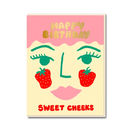 sweet cheeks card by 1973