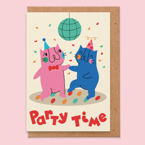 party time card by studio Boketto
