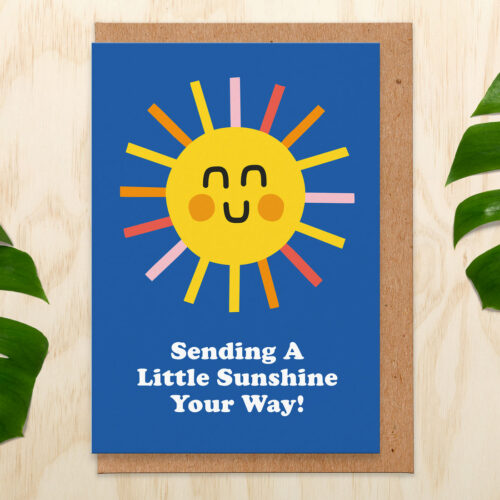 sending sunshine card by studio boketto