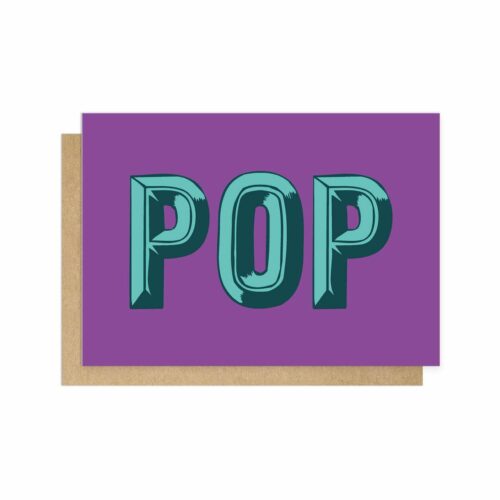 pop card by east end print