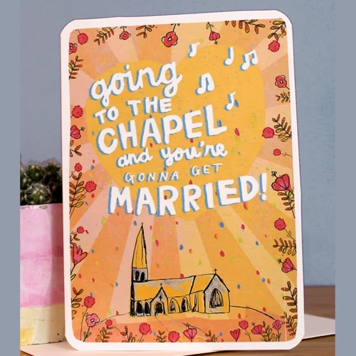 chapel card by laura skilbeck