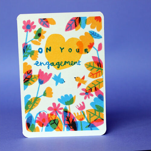 on your engagement card by Laura Skilbeck