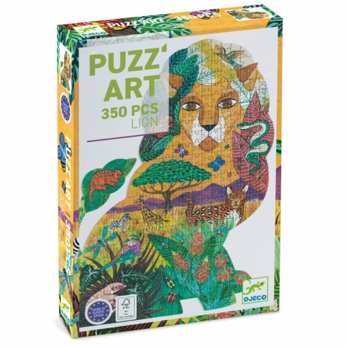 puzz'art Lion 350 pcs new by Djeco