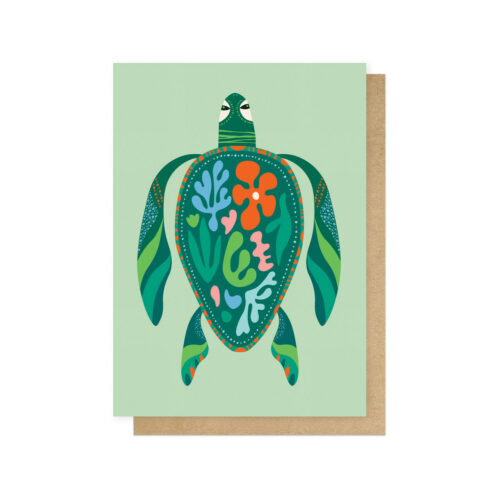 sea turtle card by EEP