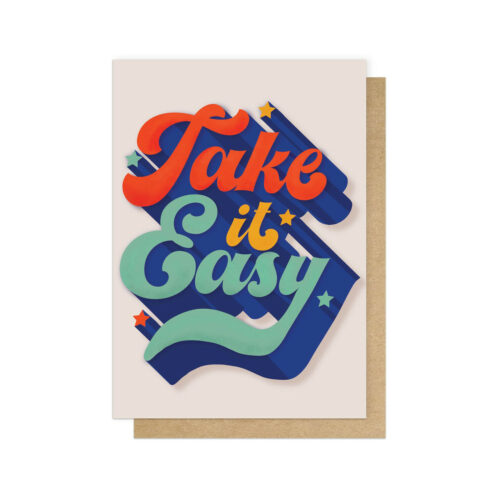 take it easy card by eep