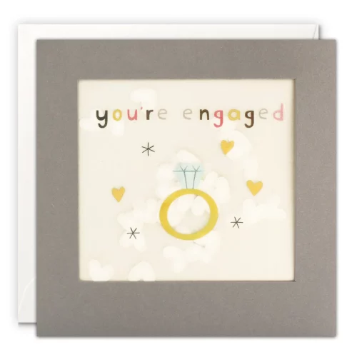 shakies engagement ring card by James Ellis