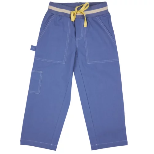 painters pants summer blue by pigeon organics