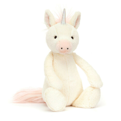 bashful unicorn medium by jellycat