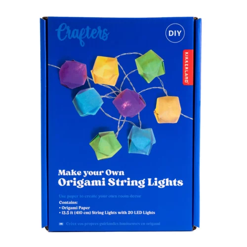 Crafter's Make Your Own Origami String lights by kikkerland