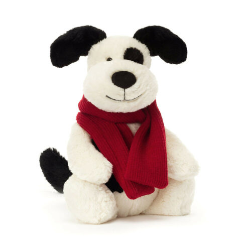 Bashful winter puppy by Jellycat xmas24