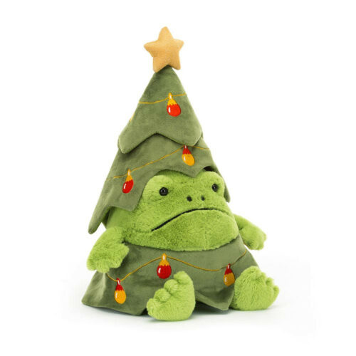 Christmas tree ricky rain frog by jellycat