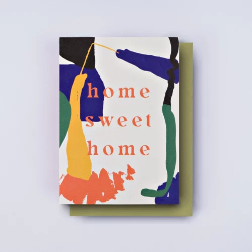 Florence home sweet home card by the completist