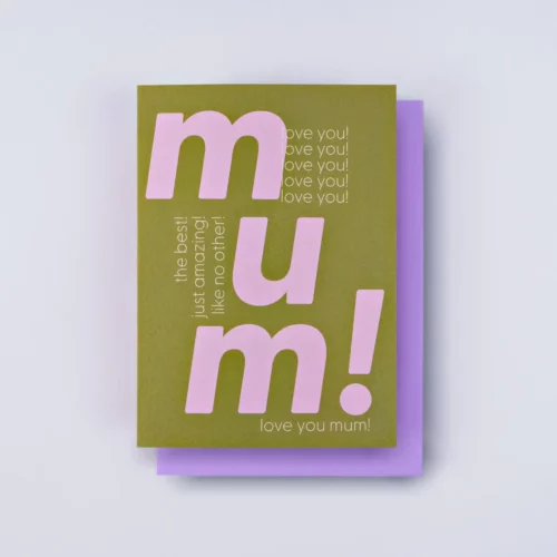 helix mum card by the completist