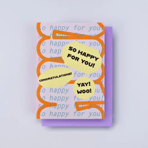 hinoki happy for you card by the completist