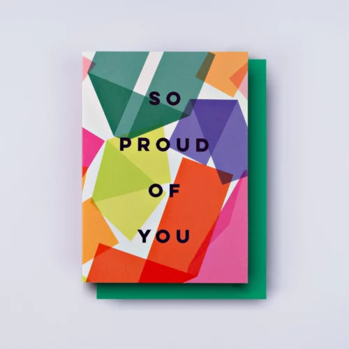 origami so proud of you card by the completist