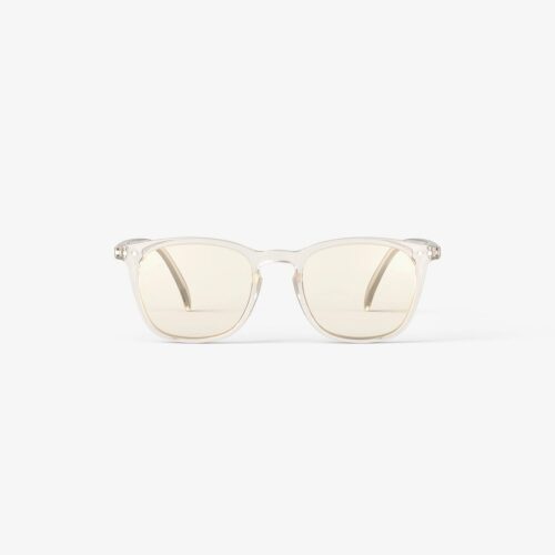 sunglasses frame E paper note beige by izipizi office playground collection for AW24