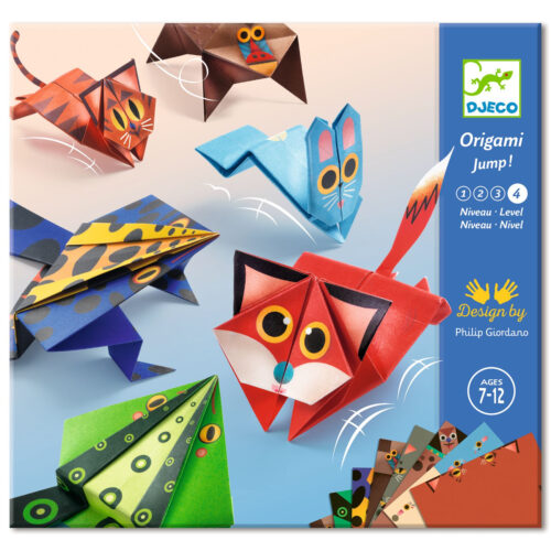 jumping animals origami by Djeco