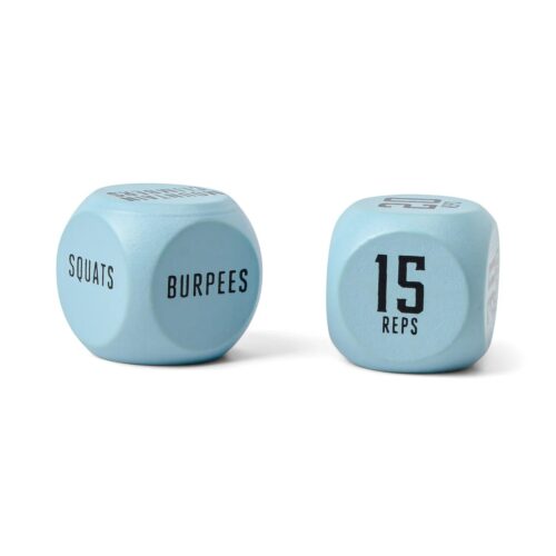 exercise dice set of 2 by Gentlemen's hardware