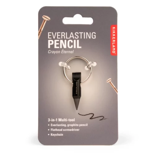 Everlasting pencil 3 in 1 keychain by Kikkerland