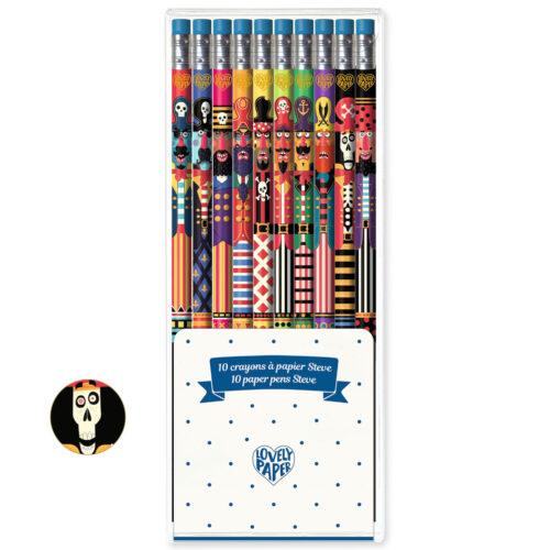 10 Steve Pencils by Djeco