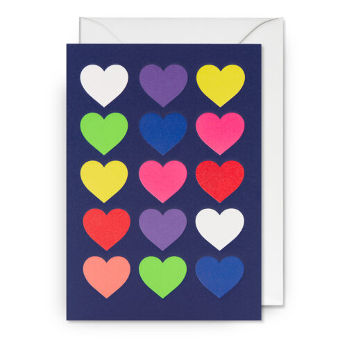 Hearts card by Postco for Lagom Design