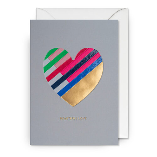 Beautiful Love Card illustrated by Postco for Lagom Design