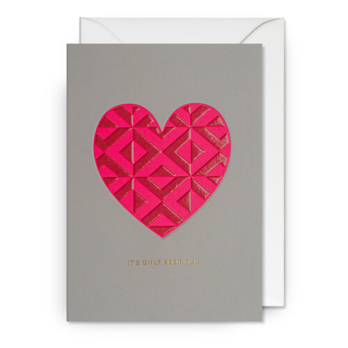 Love Love Love Card illustrated by Postco for Lagom Design