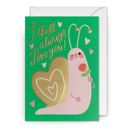 I Shell Always Love You Card by Lagom Design