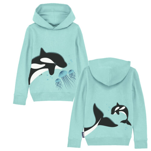 sweatshirt hoody orca by coq en pate