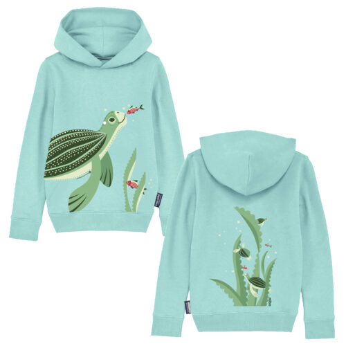 sweatshirt hoody turtle by coq en pate