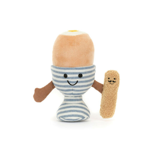 Jellycat amuseable Eggetha egg and Lance soldier