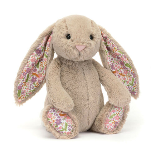 Jellycat bashful bunny blossom beige petal medium