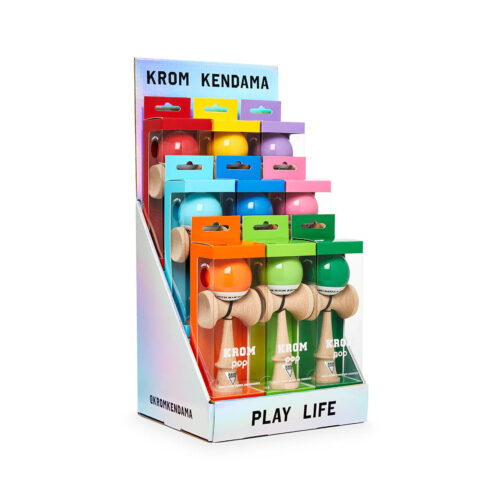 Krom Kendama pop lolo display