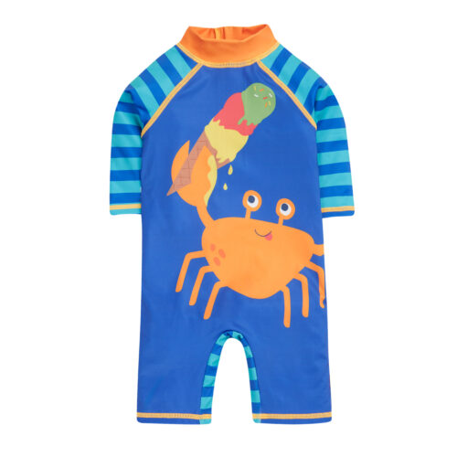 Frugi Little Sun Safe Suit crab new for SS 2025